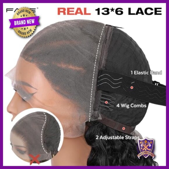 13x6 Lace Front Synthetic Wig Glueless Cornrow Curly 22 Inch Daily Use